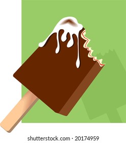 candy ice cream is eaten	