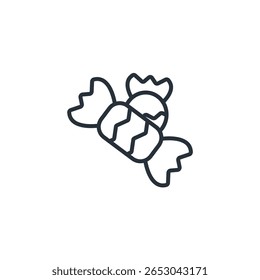 candy icon collection . design style with background