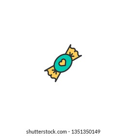 Candy Icon Design. Lifestyle icon vector illustration
