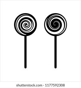 Candy Icon, Candy Design Vector Art Illustration