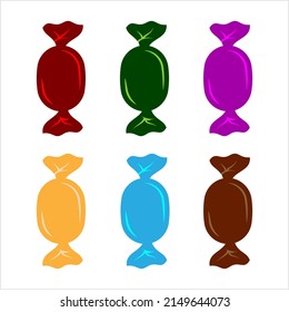 Candy Icon, Candy Design Vector Art Illustration