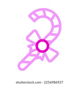 candy icon duocolor pink style valentine illustration vector element and symbol perfect. Icon sign from modern collection for web.