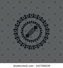 candy icon inside dark badge