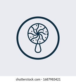 candy icon isolated on white background from gastronomy collection. candy icon trendy and modern candy symbol for logo, web, app