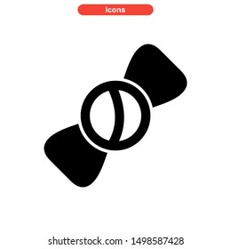 candy icon isolated sign symbol vector illustration - high quality black style vector icons
