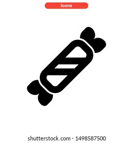 candy icon isolated sign symbol vector illustration - high quality black style vector icons
