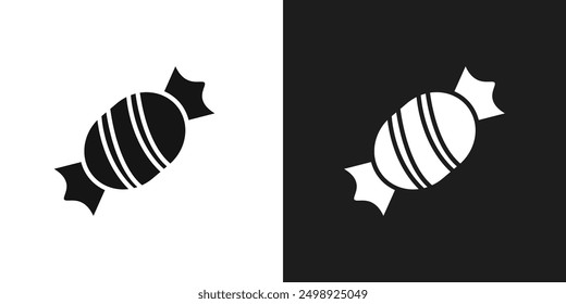 Candy icon line art vector
