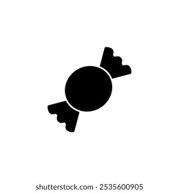Design de logotipo de ícone de doce. sinal de doce e símbolo.