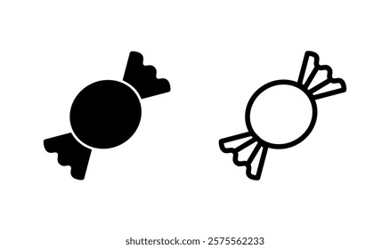 Candy icon logo design. candy sign and symbol.