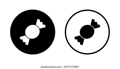 Candy icon logo design. candy sign and symbol.