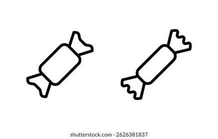 Candy icon logo design. candy sign and symbol.