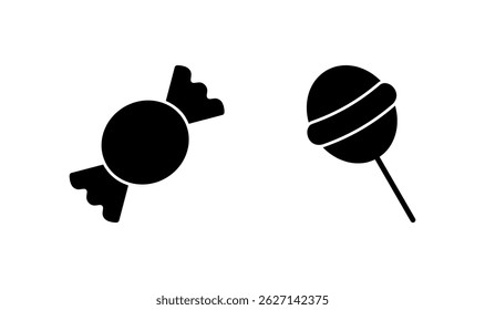 Candy icon logo design. candy sign and symbol.