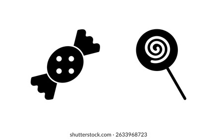 Candy icon logo design. candy sign and symbol.