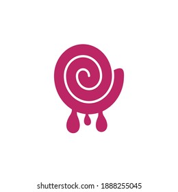 Candy icon logo design vector template