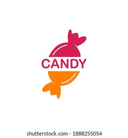 Candy Icon Logo Design Vector Template Stock Vector (Royalty Free ...