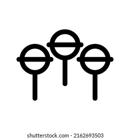 candy icon or logo isolated sign symbol vector illustration - high quality black style vector icons
