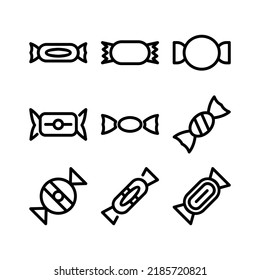 candy icon or logo isolated sign symbol vector illustration - Collection of high quality black style vector icons

