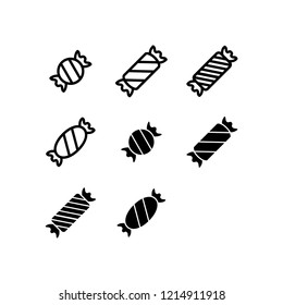 Candy Icon Logo Vector Symbol