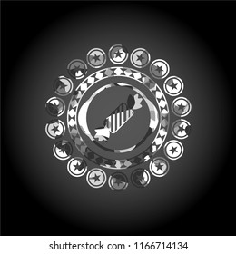 candy icon on grey camo pattern