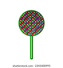 Candy icon on white background. Vector illustration.