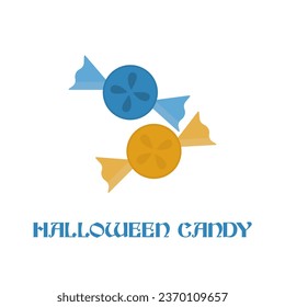 candy icon on a white background, vector illustration