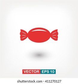 candy icon. One of set web icons