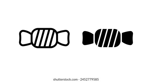 Candy icon set. flat illustration of vector icon