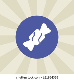 candy icon. sign design. background