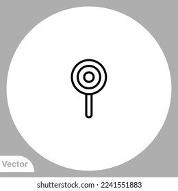 Candy icon sign vector,Symbol, logo illustration for web and mobile