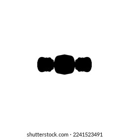 Bonbonsymbol. Einfach-Stil süße Firma großen Verkauf Poster Hintergrund Symbol. Design-Element des Markenzeichens. Bonbondruck T-Shirt. Vektorgrafik für Aufkleber.