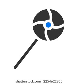 candy icon solid blue grey style valentine illustration vector element and symbol perfect. Icon sign from modern collection for web. Nice design perfect.