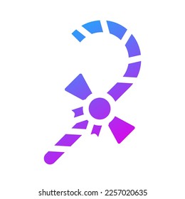 candy icon solid purple style valentine illustration vector element and symbol perfect. Icon sign from modern collection for web.