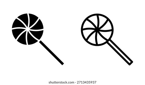 Candy icon symbol for apps and websites. candy sign and symbol.