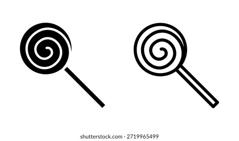 Símbolo del icono del caramelo para los App y los Sitios web.