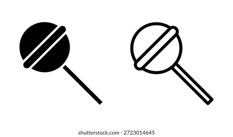 Símbolo del icono del caramelo para los App y los Sitios web.