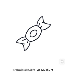 candy icon. candy Symbol sign for mobile concept and web design. Vector icon, Logo illustration, Vector graphics
