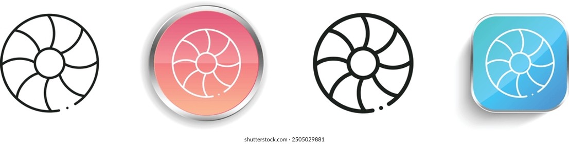 candy icon. Thin Linear, Regular and Button Style Design Isolated On White Background