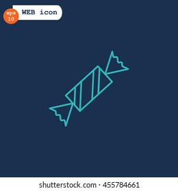  Candy icon Vector. 