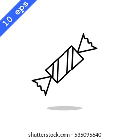  Candy icon Vector. 