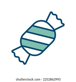 candy icon vector design template in white background