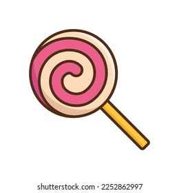 candy icon vector design template in white background