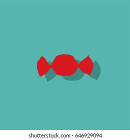 Candy icon, vector illustration design. Sweets collection.