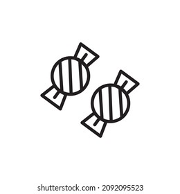 CANDY icon in vector. Logotype