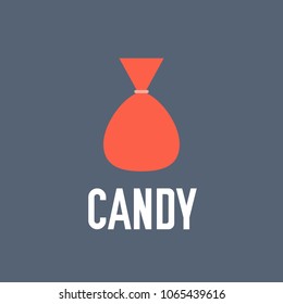 Candy icon vector. Candy sign on white background. Candy icon for web and app