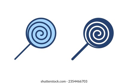 Candy icon vector. candy sign and symbol.