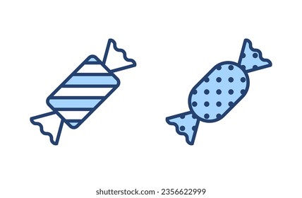 Candy icon vector. candy sign and symbol.