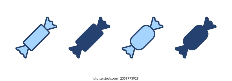Candy icon vector. candy sign and symbol.
