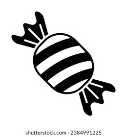 Candy icon vector sign and symbol on trendy design for design and print.