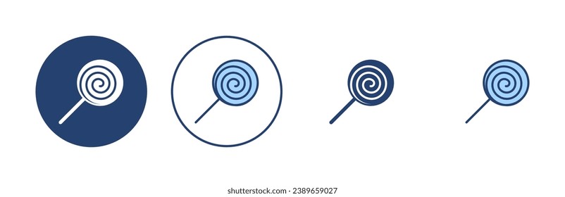 Candy icon vector. candy sign and symbol.