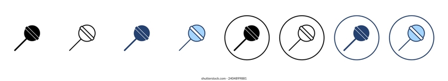 Candy icon vector. candy sign and symbol.